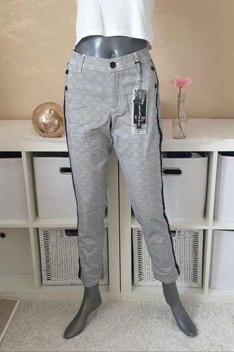 Damen karo hose stoffhose - karo,