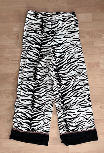 Stoffhose hose schwarz weiß - stoffhose,, hose,