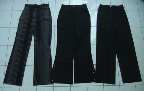 Palazzohose 38 stoff - 3x,
